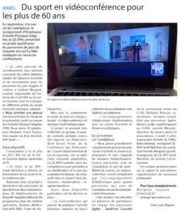 Lire la suite à propos de l’article Parution dans le journal Le Républicain