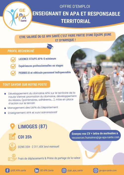 Copie de Offre d'emploi RT LIMOGES CDI